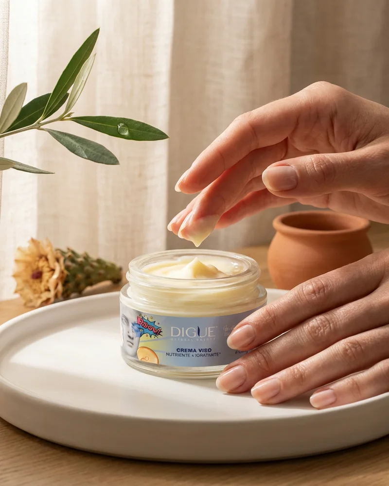 Prodotto DIGUE — crema viso, fotografia di prodotto